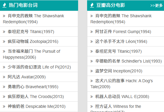 英文台词社